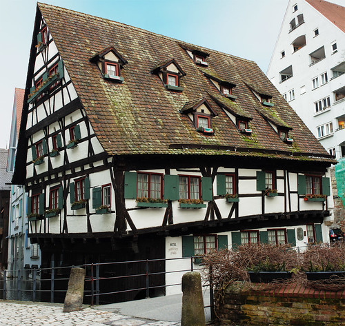 "Schiefes Haus" Of Ulm Germany