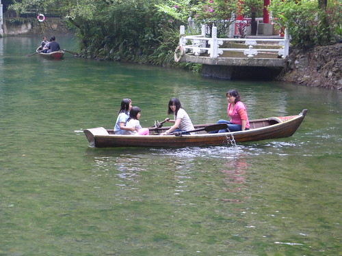妹妹划船@雲仙樂園湖
