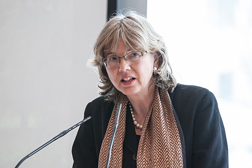 Prof. Susanne von der Heide bei den 17. Karlsruher Gesprächen (Bild: ZAK) 