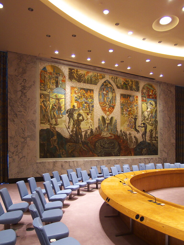 UN Security Council Chamber
