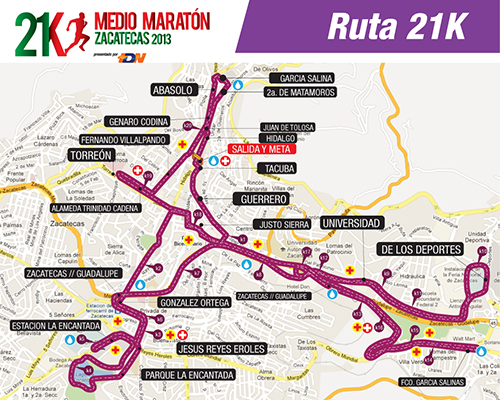 Medio Maratón de Zacatecas 2013