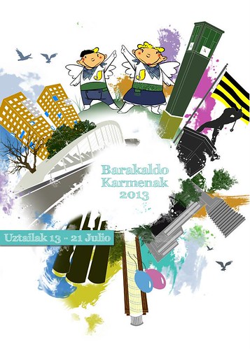 Cartel 10. Concurso Carteles de Fiestas de Barakaldo 2013