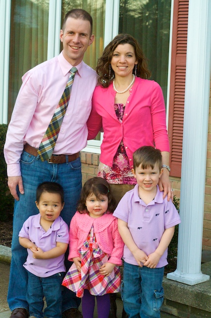 Gates Family, Easter 2013
