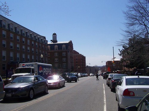 4th Street NW at the eastern edge of Howard University