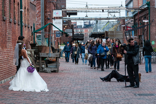 Wedding shoot in the Distillery District - #111/365 by PJMixer