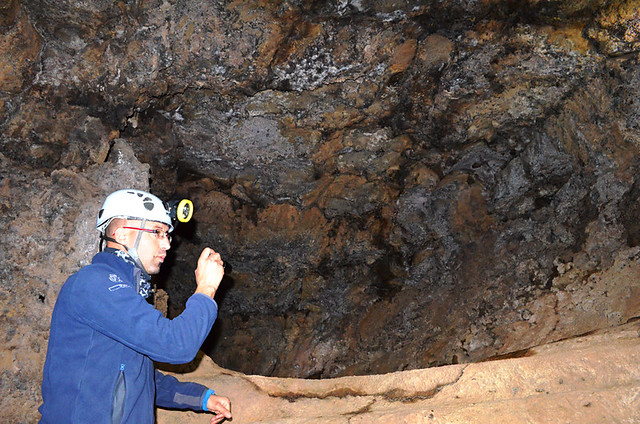Francisco Manuel Mesa Luis, Guide, Cueva del Viento, Tenerife