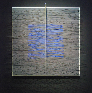 Jesus Rafael Soto, Cuadrado virtual cobalto  (Carré virtuel bleu), 1978 - 1979