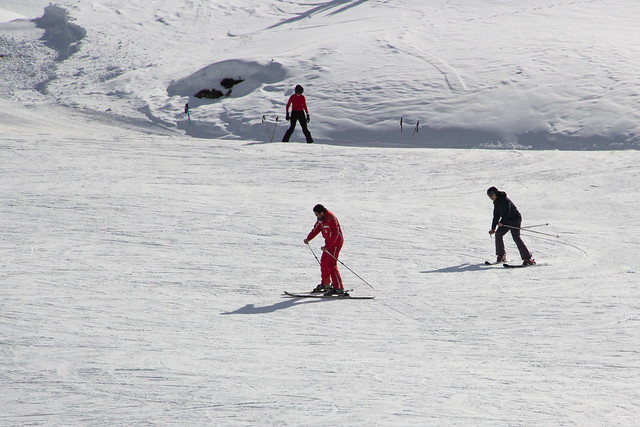 Learning to Ski - Obergurgl, Austria