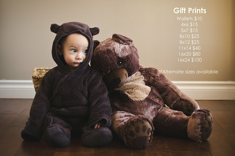 gift print pricing