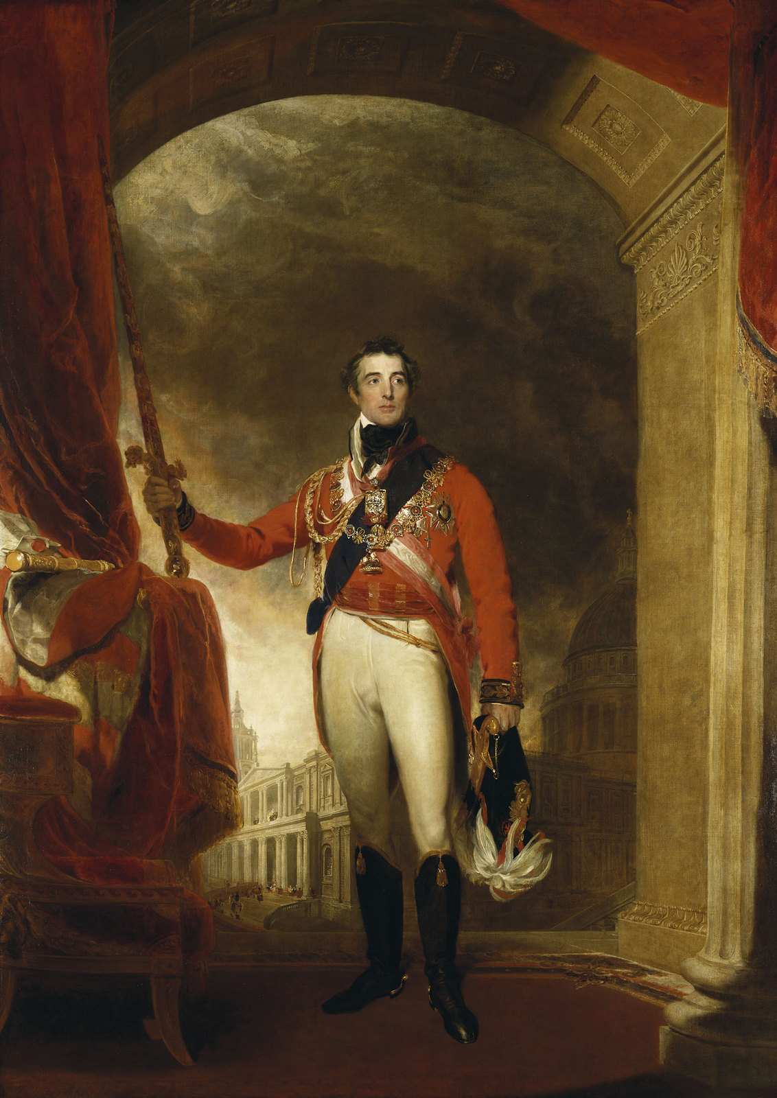 Portrait of Arthur Wellesley, 1st Duke of Wellington by Thomas Lawrence, 1815