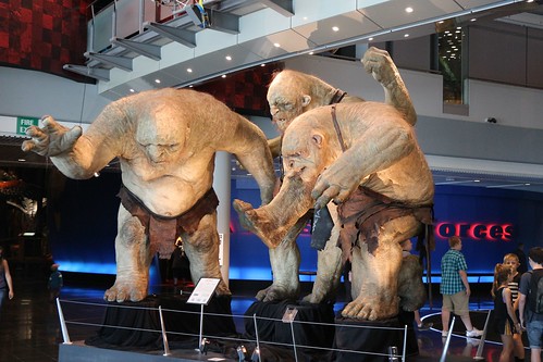 Cave Trolls from The Hobbit, Te Papa Museum