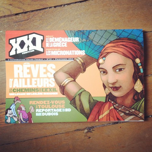 The new number of XXI sec revue it´s in the libraries. Inside some of my work by la casa a pois