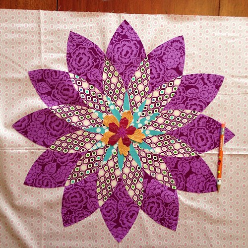 For fab little quilt swap. What do you think, partner?