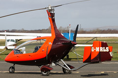 G-MRLS - 2012 build Rotorsport UK Calidus, parked on the main apron at Barton