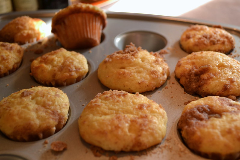 mini coffee cake muffins | things i made today