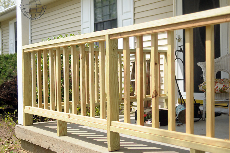 New Porch Railing
