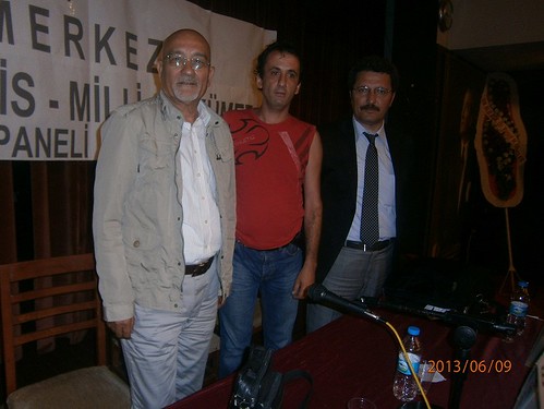 Prof. Ercan Enç , Yeniçağ gazetesi yazarı Arslan Bulut ve Cem Akkılıç