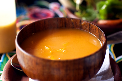 carrot soup @ caracas