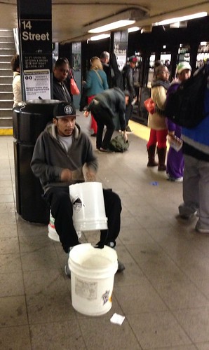 Drummer, 14th St. Station