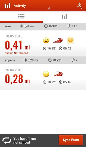 Nike+ Running для Android