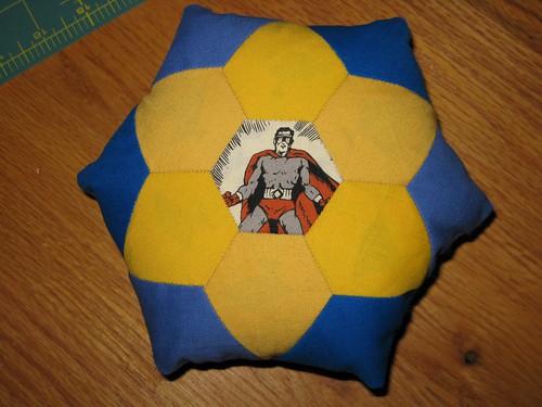 EPP superhero pillow