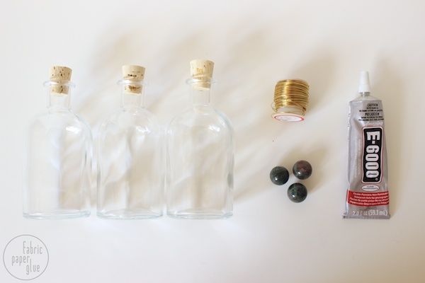 Marble-Topped Spirit Bottles 1