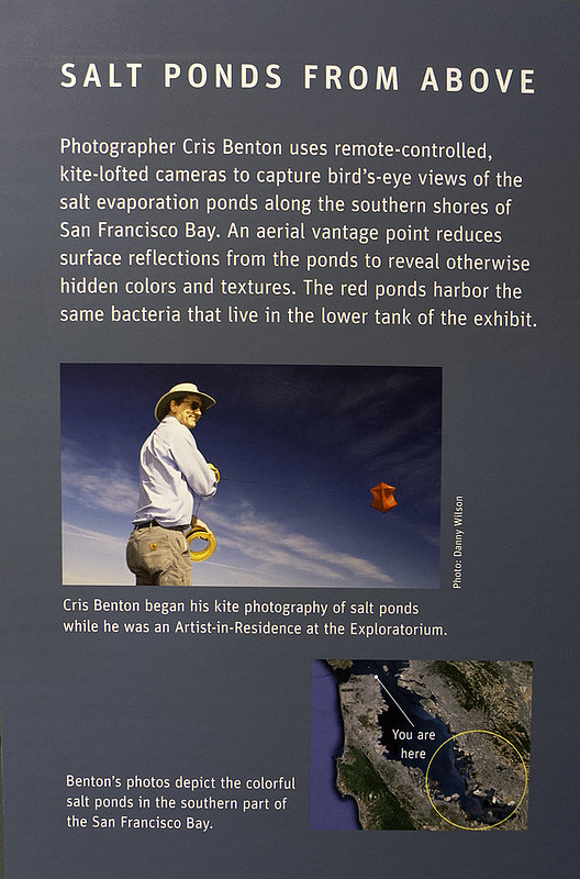 Exploratorium exhibit - signage