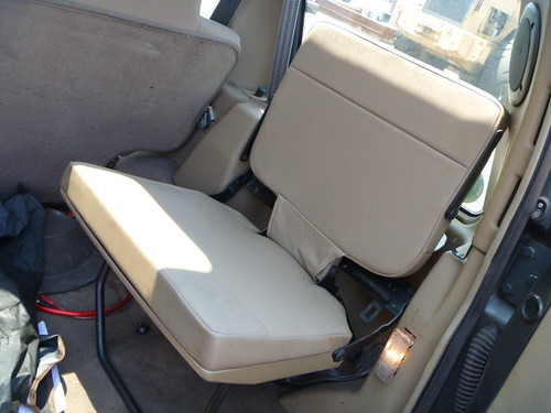 Single rear seat jeep tj #1