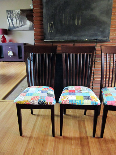Patchwork chair love