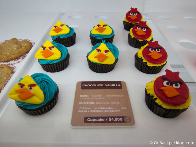 Angry Birds cupcakes