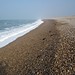 Chesil Beach in the morning