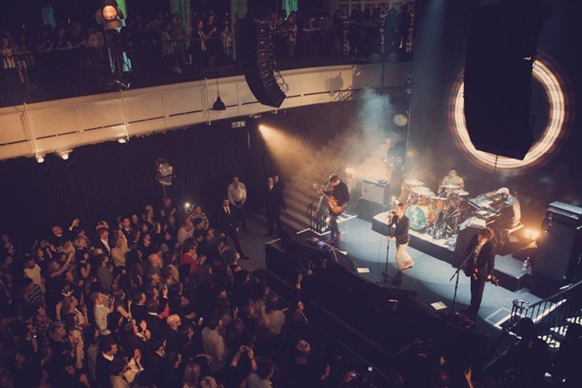 2 Burberry 'Live at 121 Regent Street' launches with Kaiser Chiefs