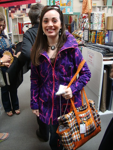 Amity and her Sewaholic Minrou jacket