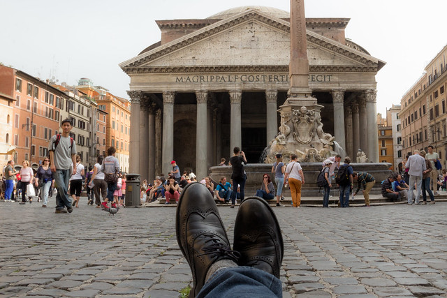 The Pantheon - Rome - Traveling Boots