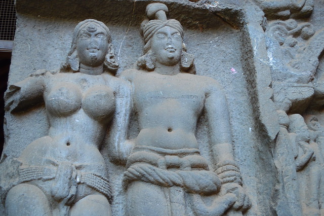 Ancient Buddhist Temples Karla Caves Pune Mumbai India