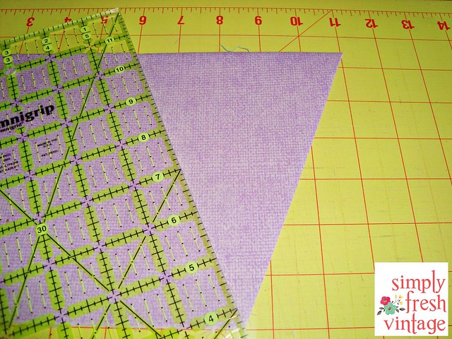 Quick & Easy Bunting ... Step 8