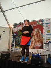 Mieze Medusa hosted den Stadtfest Wien Poetry Slam