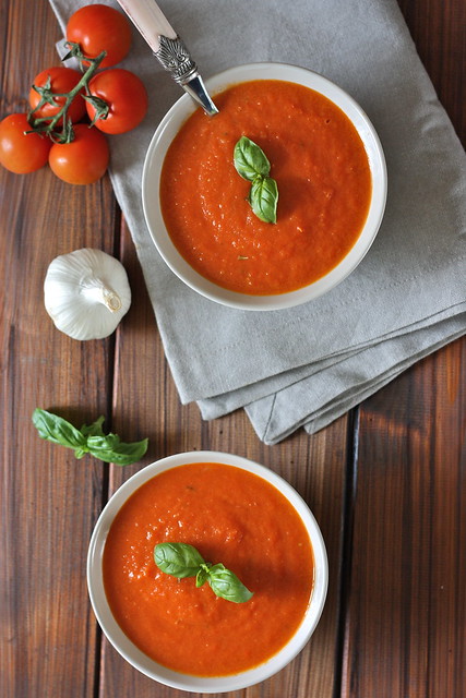 zuppa di verdure arrosto