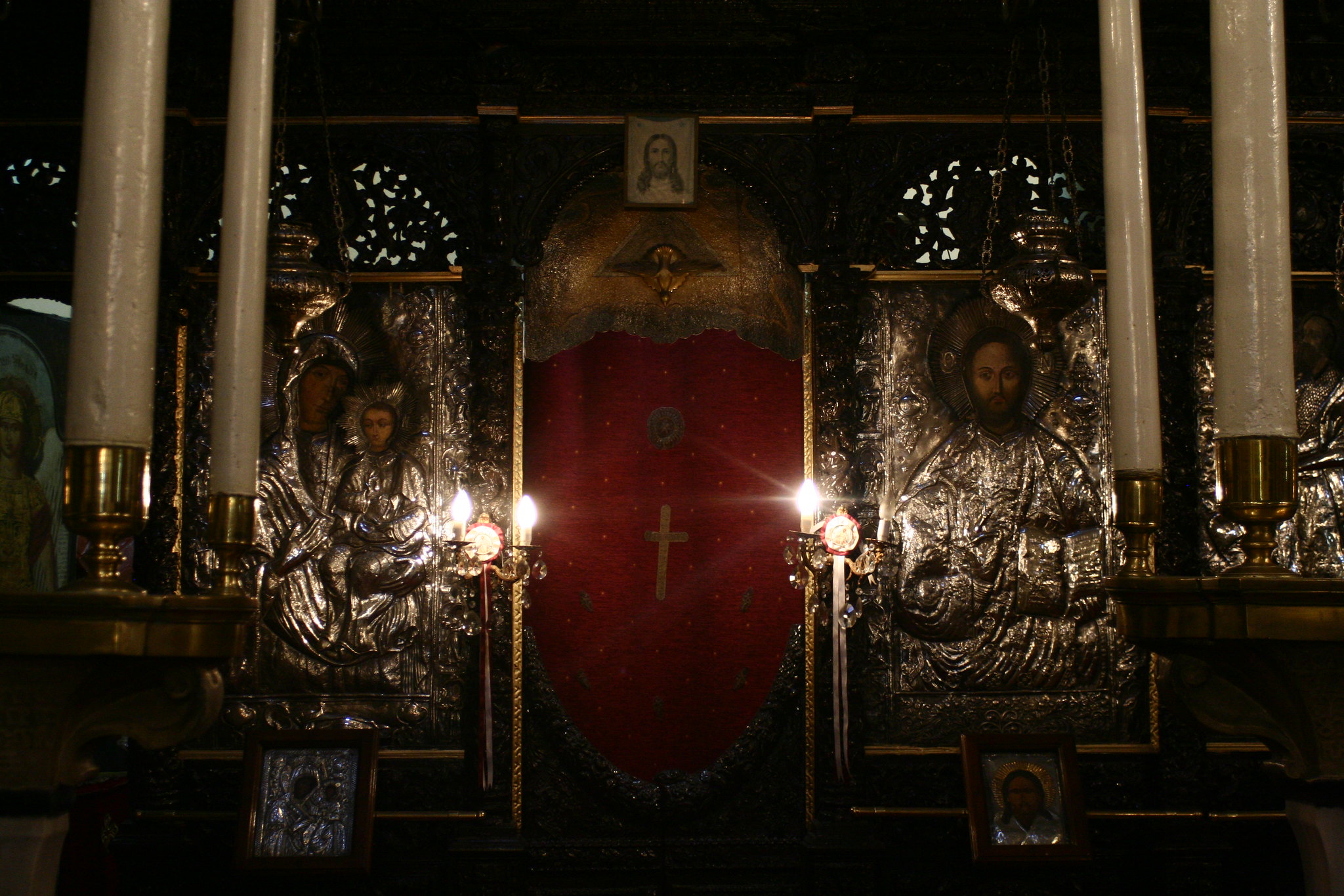 Inside an Orthodox church