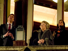 Koningin Beatrix, prinses Maxima en prins Willem Alexander