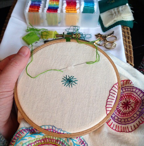 Thread Mandala in the making by MagaMerlina