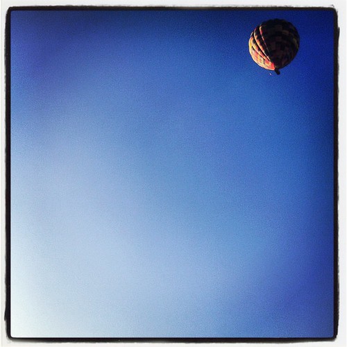 Ballon in the sky