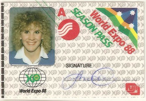 Brisbane Expo 1988 Season Pass