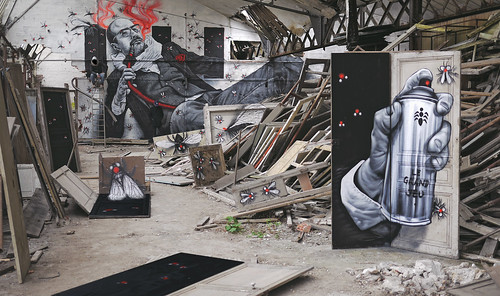 LE GRAND JEU : "Doors of perception" by MTO (Graffiti Street art)