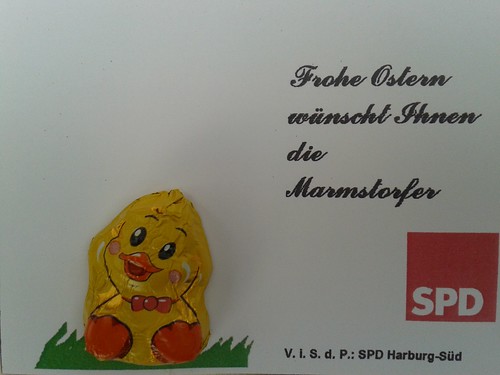 Frohe Ostern wünscht die SPD Marmstorf