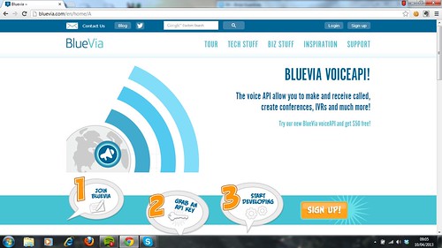 BlueVia Voice API