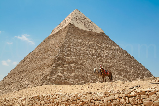 Horseman at Pyramid
