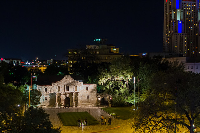 The Alamo from Above