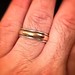 I got a great surprise. I lost my wedding ring two weeks ago( it fell of my finger, I have lost SOME weight) so Irene just bought me another one. I'm claimed again!