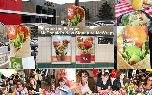 Anne Parks & McDonald's Signature Wraps
